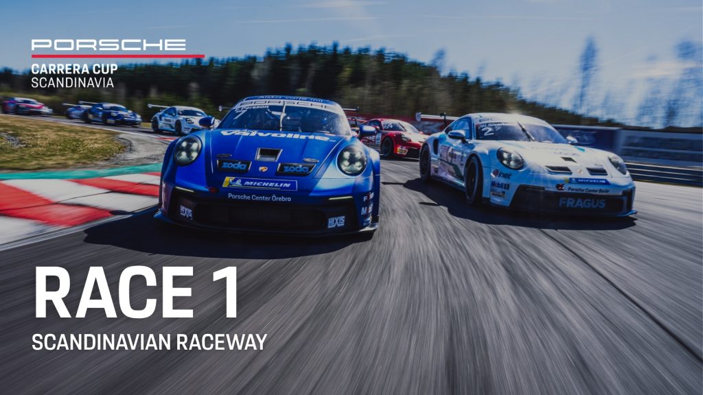 Porsche Carrera Cup Scandinavia – Scandinavian Raceway – 9 maj 2026 – Race 1