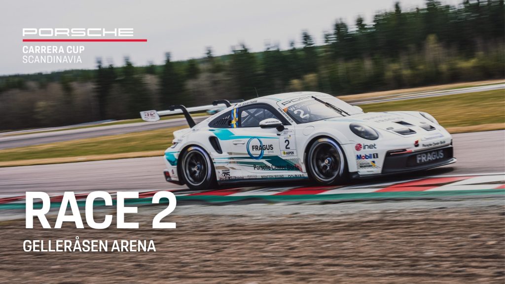 Porsche Carrera Cup Scandinavia – Gelleråsen Arena – 15 augusti 2026 – Race 2