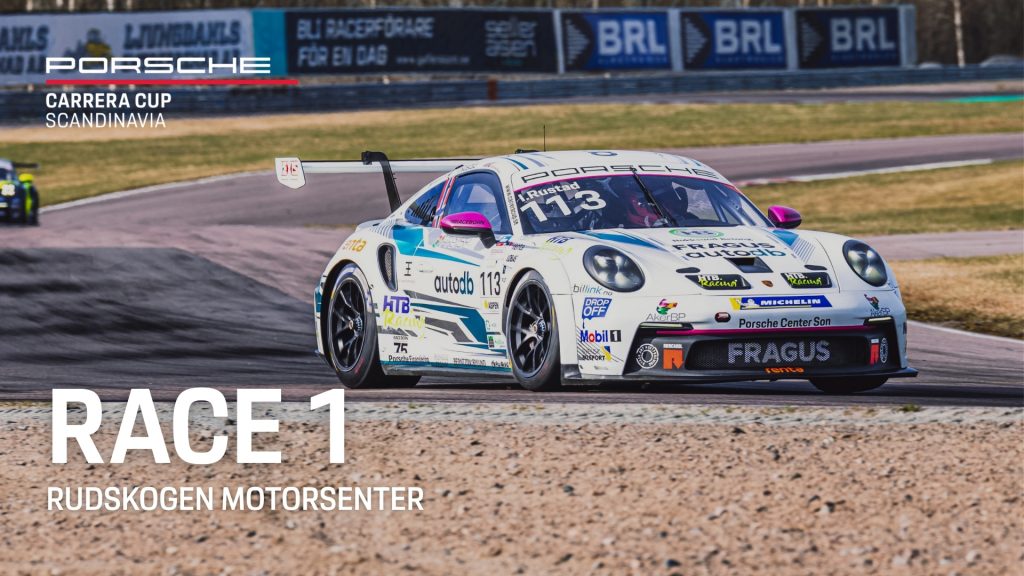 Porsche Carrera Cup Scandinavia – Rudskogen Motorsenter – 29 augusti 2026 – Race 1