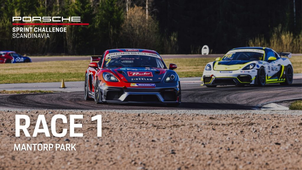 Porsche Sprint Challenge Scandinavia – Mantorp Park – 19 september 2026 – Race 1