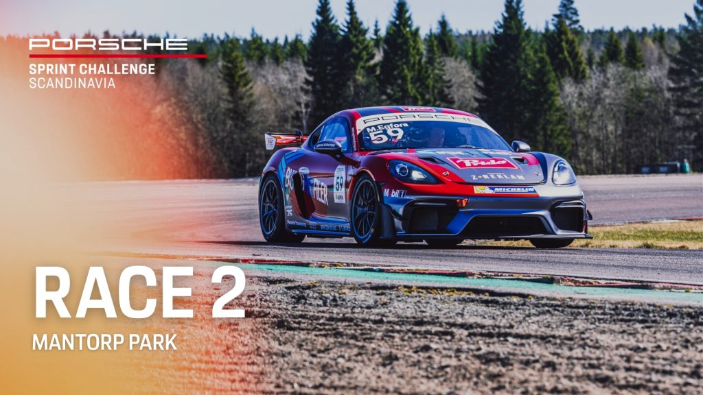 Porsche Sprint Challenge Scandinavia – Mantorp Park – 19 september 2026 – Race 2